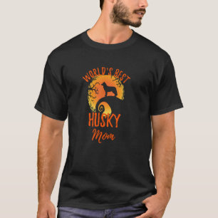 Camiseta Melhor Mãe Husky do Mundo Caprichosa Siberian Husk