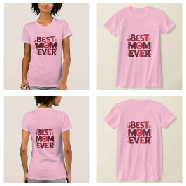 Camiseta Melhor Mãe Já Fez Corações Bonitos Mãe