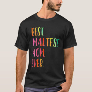 Camiseta Melhor mãe maltesa