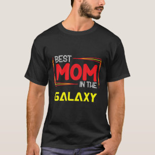 Camiseta Melhor Mãe No Dia de as mães Feliz Da Galáxia 2022