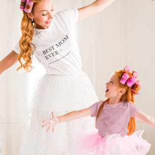 Camiseta Melhor Mãe Nunca   FELIZ DIA DE AS MÃES