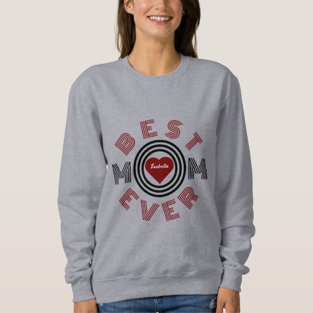 Camiseta Melhor Mãe Nunca Personalizada (Frente)