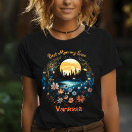 Camiseta Melhor Mãe Nunca Whimsigol Nature Fada Wilflower