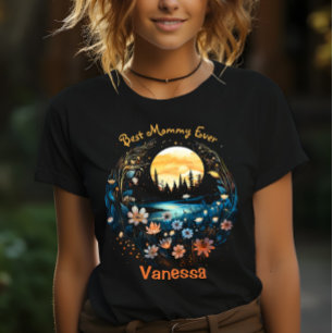 Camiseta Melhor Mãe Nunca Whimsigol Nature Fada Wilflower