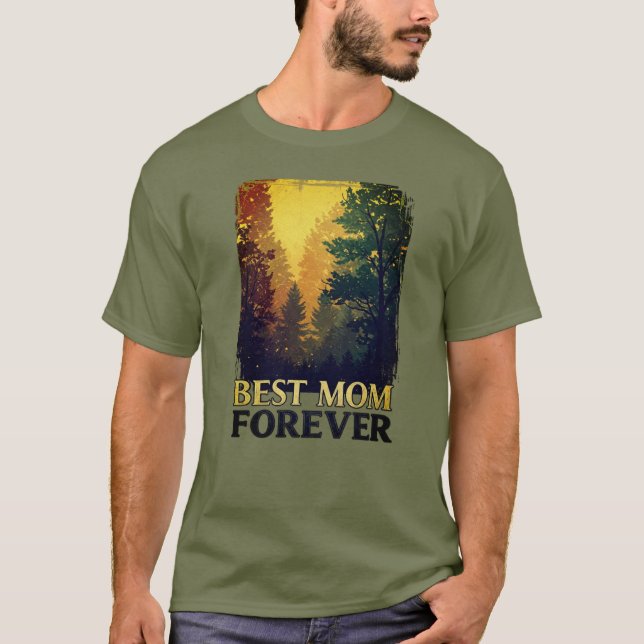 Camiseta Melhor mãe para sempre (Frente)