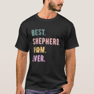 Camiseta Melhor Mãe Pastor Alemão Cadela Pastor Alemão