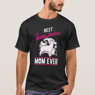 Camiseta Melhor Mãe Pastor Alemão de Todos os Tempos