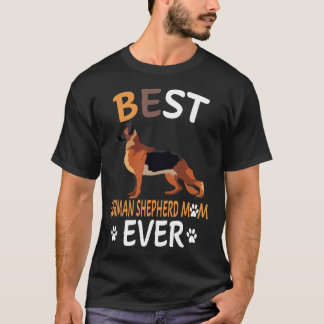 Camiseta Melhor Mãe Pastor Alemão de Todos os Tempos