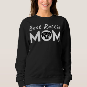Camiseta Melhor Mãe Rotttie Para Mães Rottweilers Orgulhosa