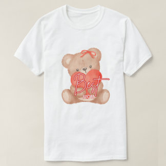 Camiseta Melhor Mãe - Urso De Teddy