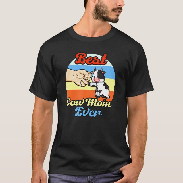 Camiseta Melhor Mãe Vaca de Todos os Tempos (Frente)
