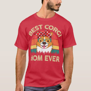 Camiseta Melhor Mama Corgi Mãe EverCute Corgi para Lov
