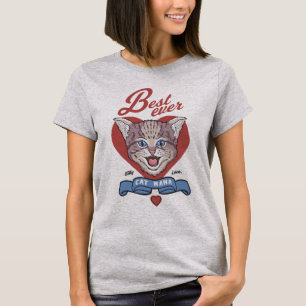 Camiseta Melhor Mamã Gata Nunca