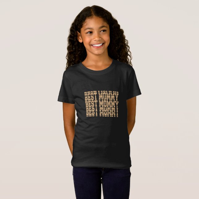 Camiseta Melhor Mamãe, dia de as mães (Frente Completa)