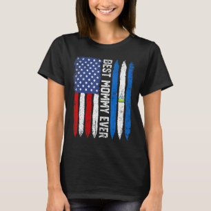 Camiseta Melhor Mamãe Já Dia de as mães Nicarágua Sinalizad