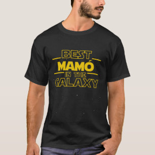 Camiseta Melhor Mamó da Galáxia  Avó em Irlandês Presente D