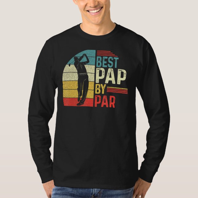 Camiseta Melhor Mapa De Menores Do Par Pai Do Dia Pai Golf  (Frente)