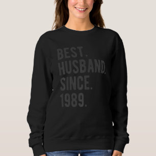 Camiseta Melhor Marido Desde 1989 33 Aniversário De Casamen