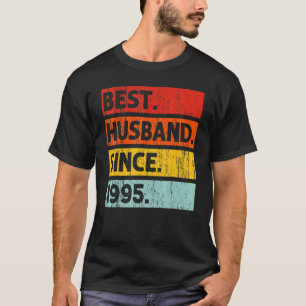 Camiseta Melhor Marido Desde 1995 27 Anos 27 Casamento Anni