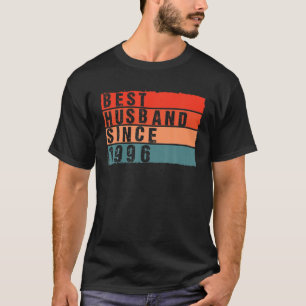 Camiseta Melhor Marido Desde 1996 25 de Casal Epic Casament