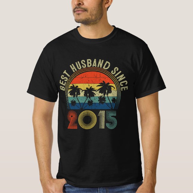 Camiseta melhor marido desde 2015 (Frente)