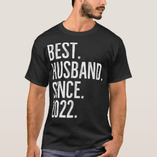 Camiseta Melhor Marido Desde 2022 Casal Épico Aniversário d