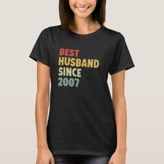 Camiseta Melhor Marido Desde Aniversário De Casamento Engra