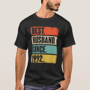 Camiseta Melhor Marido Desde Anniversar Casado De 30 Anos D