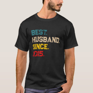 Camiseta Melhor Marido desde o 10.º Aniversário de 2015