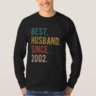 Camiseta Melhor Marido Desde o Aniversário de Casamento de 