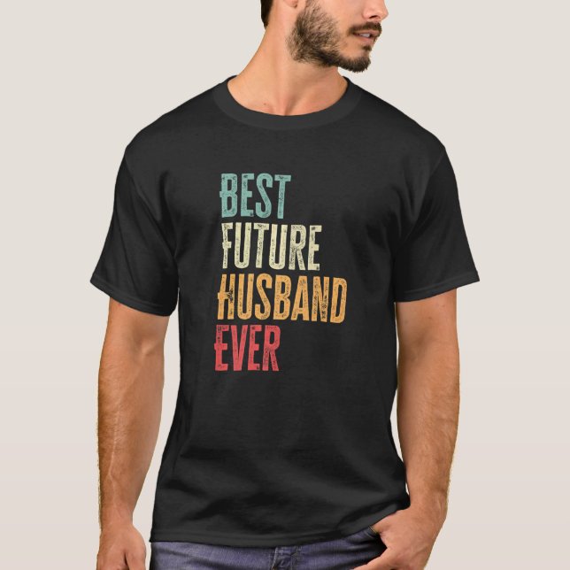 Camiseta Melhor Marido Futuro do Futuro do Futuro Marido Sa (Frente)