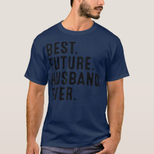 Camiseta Melhor Marido Futuro Já Anúncio de Engajamento Div