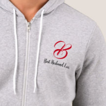 Melhor Marido Nunca (Letra Inicial) Monograma