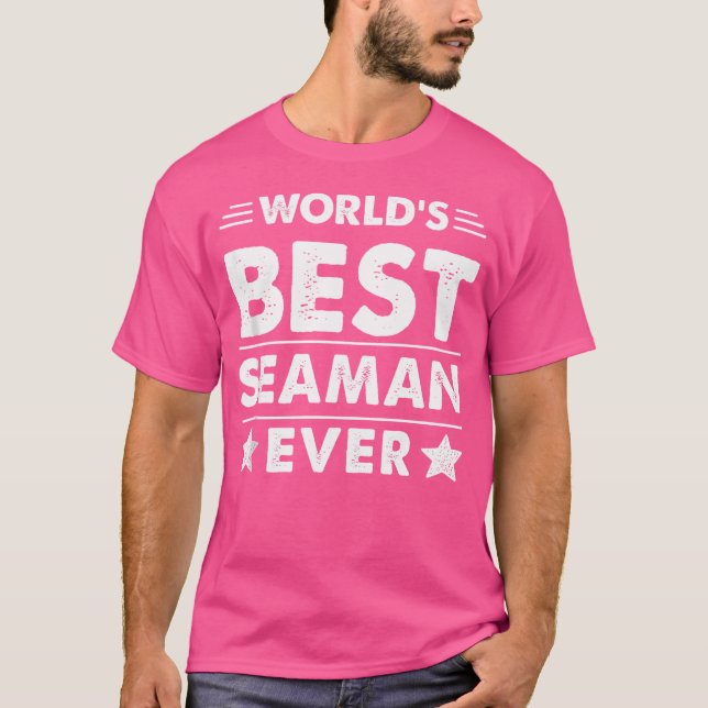 Camiseta Melhor Marinheiro do Mundo (Frente)
