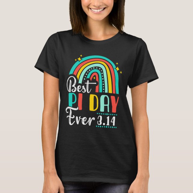 Camiseta Melhor Matemática Pi Day Alguma Vez Oferece Profes (Frente)
