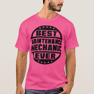 Camiseta Melhor Mecânica de Manutenção Nunca