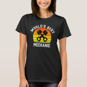 Camiseta Melhor Mecânico do Mundo Aprendiz de Ofícios Futur
