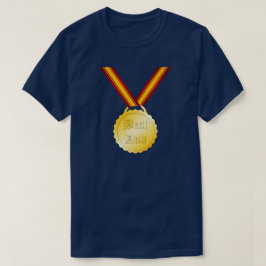 Camiseta Melhor Medalha do Pai Dia dos Pais