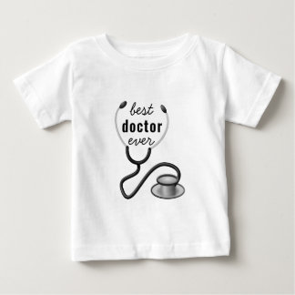 Camiseta Melhor Médico de Todos os Tempos Estetoscópio Form