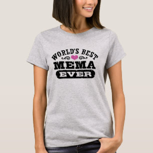 Camiseta Melhor Mema do Mundo Nunca