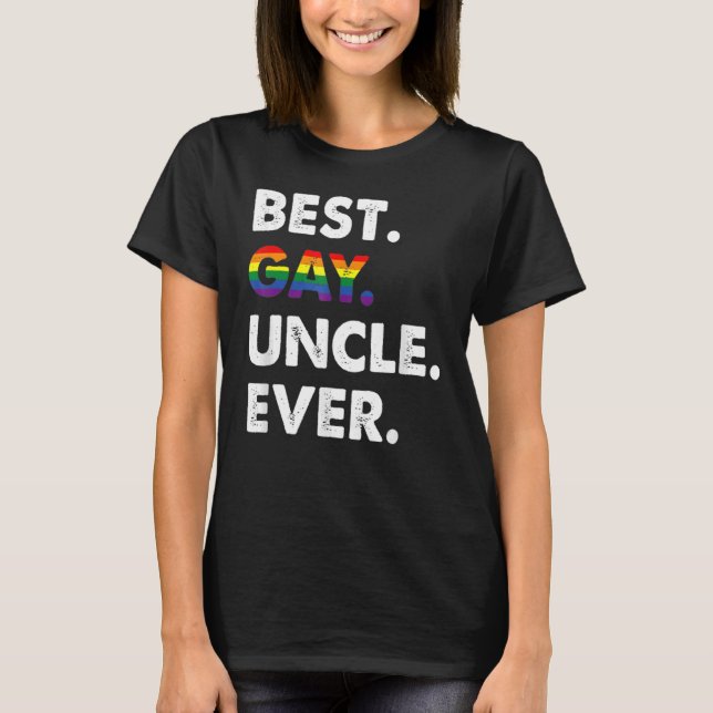 Camiseta Melhor Membro Da Família Do Mês Do Orgulho Lgbtq D (Frente)