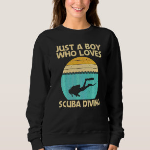 Camiseta Melhor Mergulho Para Meninos Crianças Profissional