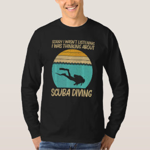 Camiseta Melhor Mergulho Scuba Para Mulheres Profissionais 