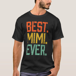 Camiseta Melhor Mimi Nunca Vintage Dia das Mães
