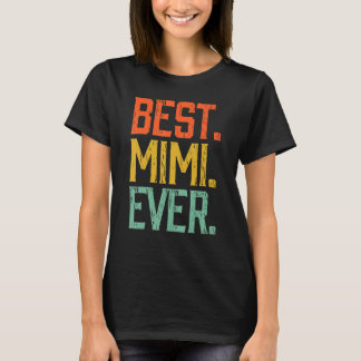 Camiseta Melhor Mimi Nunca Vintage Dia das Mães