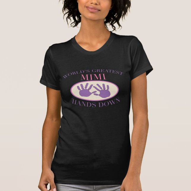 Camiseta Melhor Mimi Sem Dúvida (Frente)