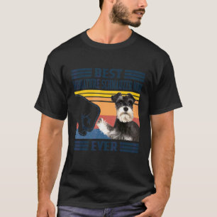 Camiseta Melhor Miniatura Schnauzer Mãe Cachorro Mãe Mães