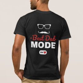 Camiseta Melhor Modo Pai Ativado