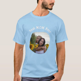Camiseta Melhor MOM já carregou sua foto da família quadrad