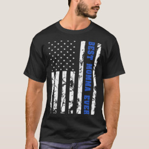 Camiseta Melhor Momma Alguma Vez Nos EUA Bandeira Herótica
